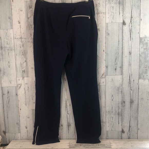 Zenergy by Chico’s Ankle Zip Track Pants 0 (Small) - Picture 2 of 12